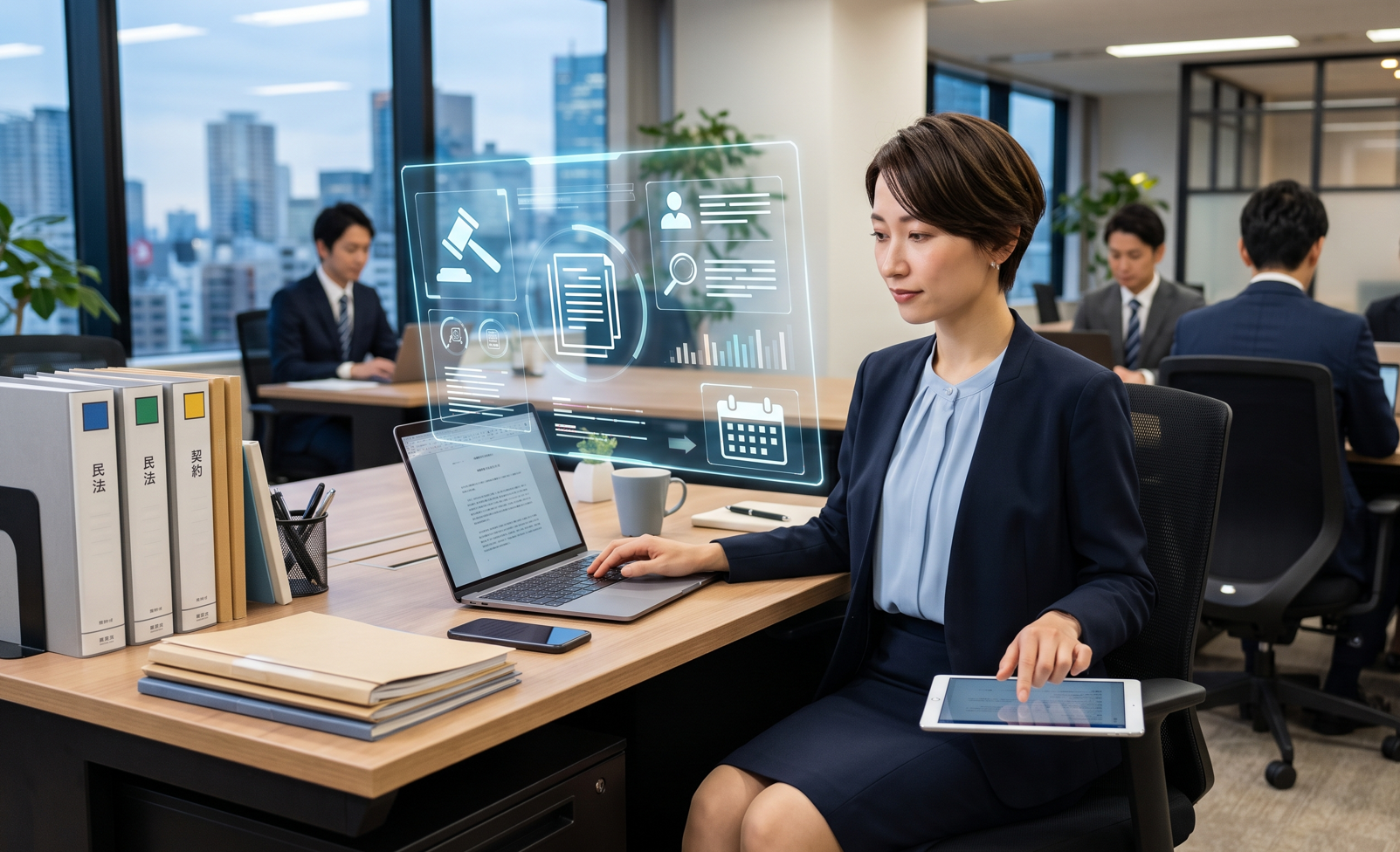 AI書類作成のイメージ